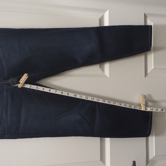 American Eagle Hi-Rise Jegging - Dark Blue 6 X-Short - Picture 5 of 15